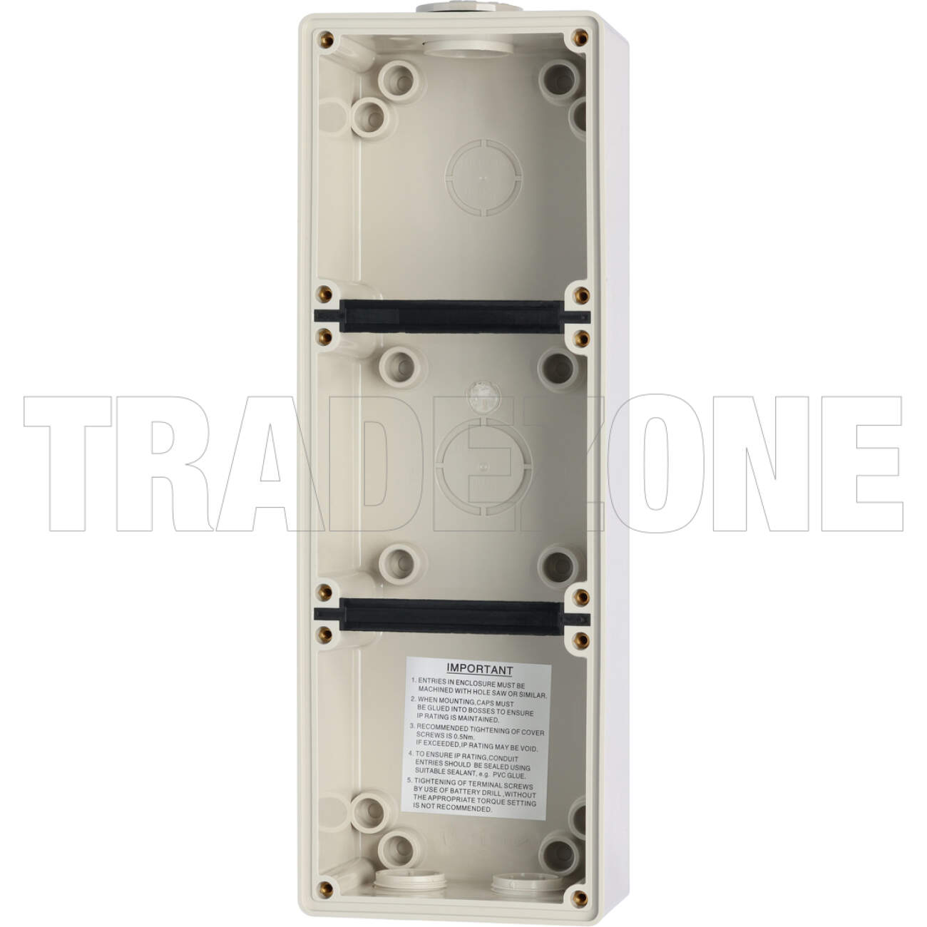 Powerwave Industrial 3 Module Mounting IP66 Enclosure
