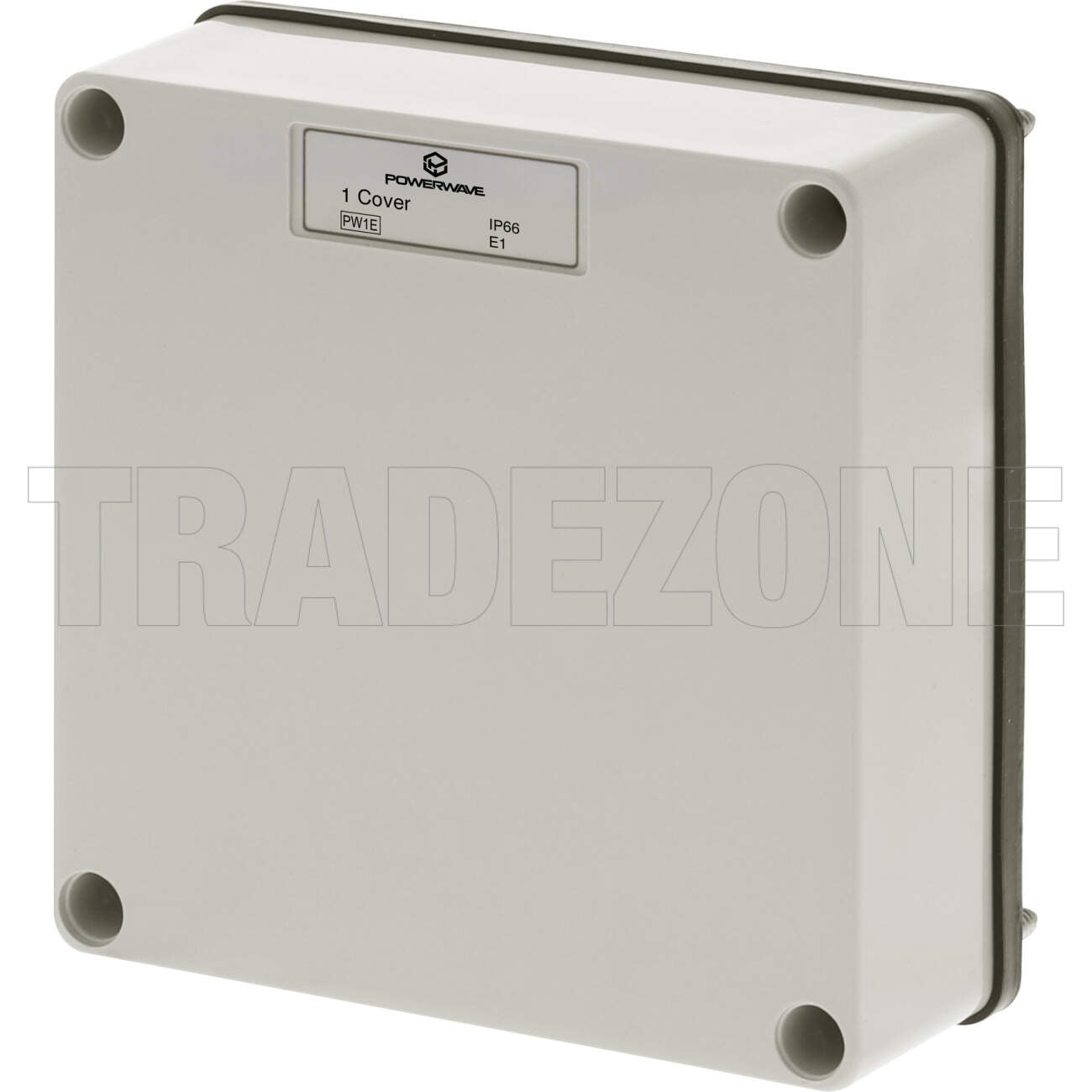 Powerwave Single Module Lid Cover Grey
