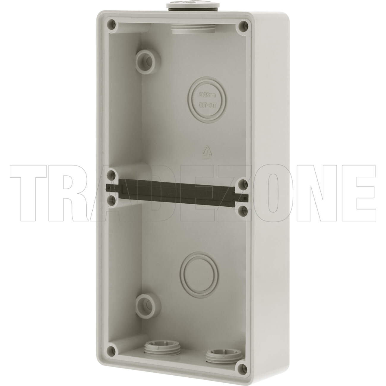 Powerwave 2 Gang Shallow Mounting Enclosure IP66