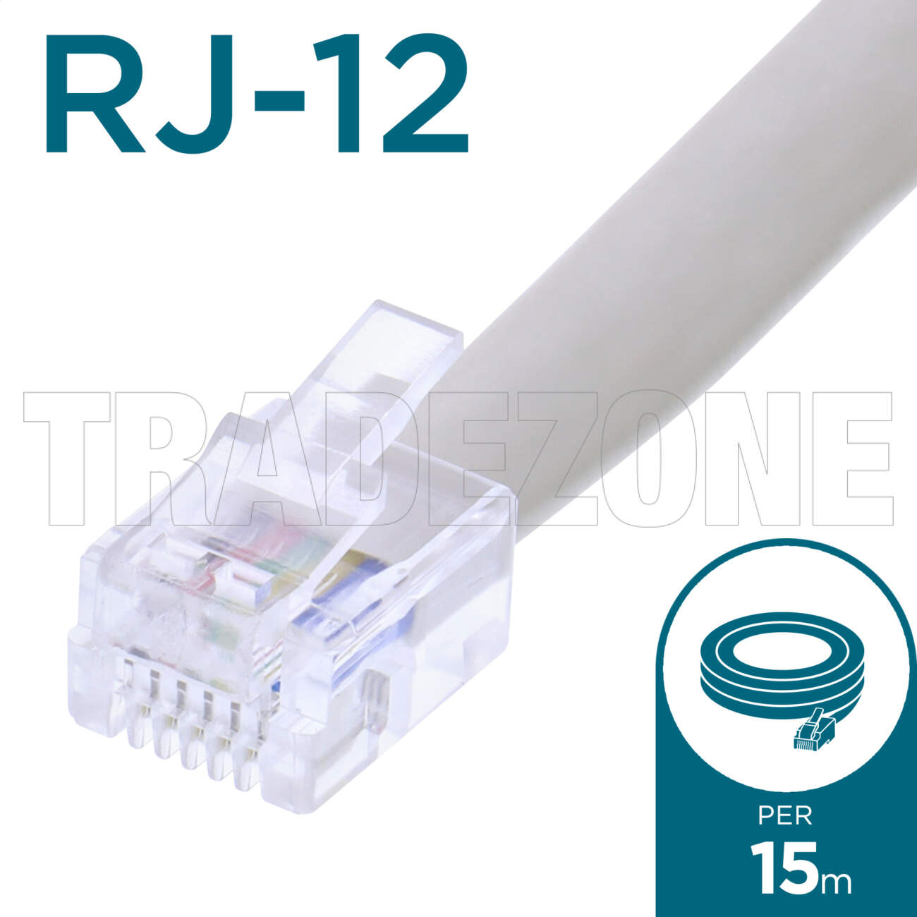 Powerwave Air 15 Metre RJ Cable With Connectors