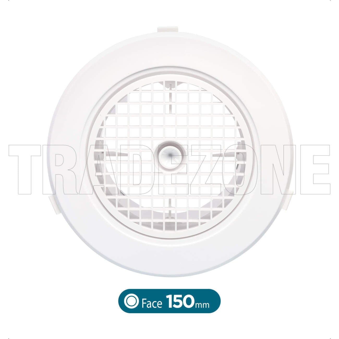 Powerwave Air 150mm Round Plastic Egg Crate Diffuser