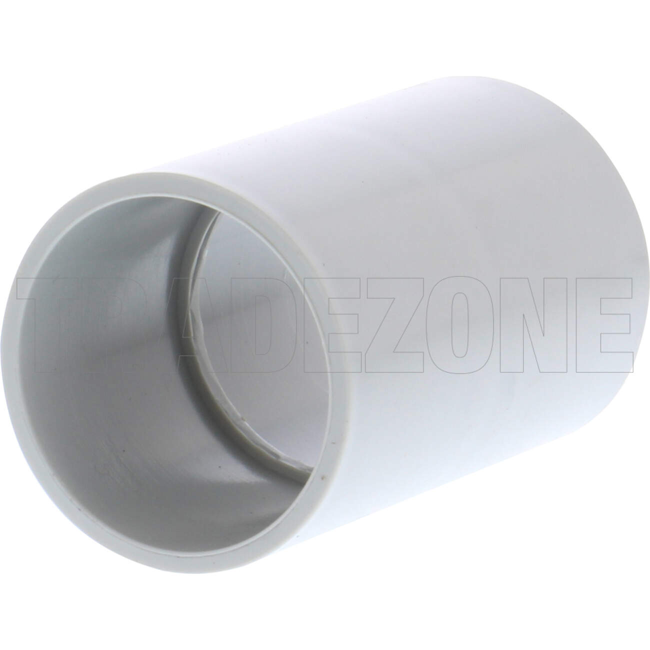Powerwave 40mm Medium Duty Plain to Plain Conduit Coupling Light Grey