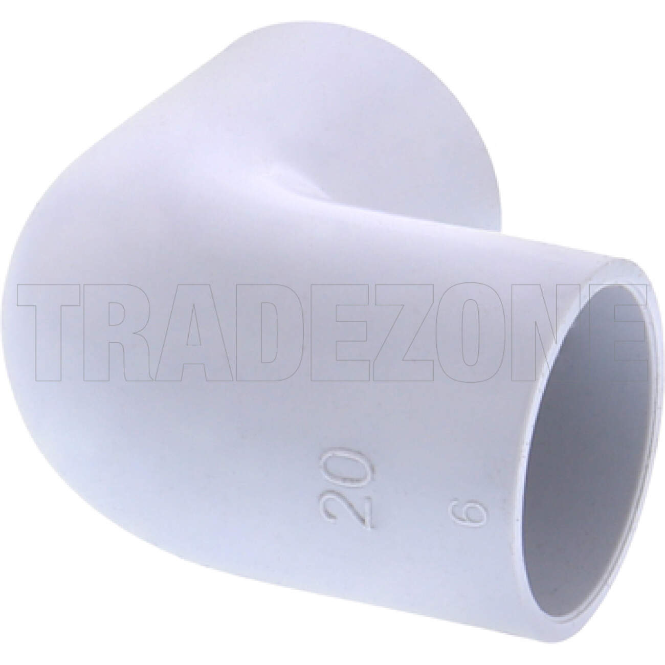 Powerwave 20mm 90 Degree Small Elbow Light Grey - Image 2