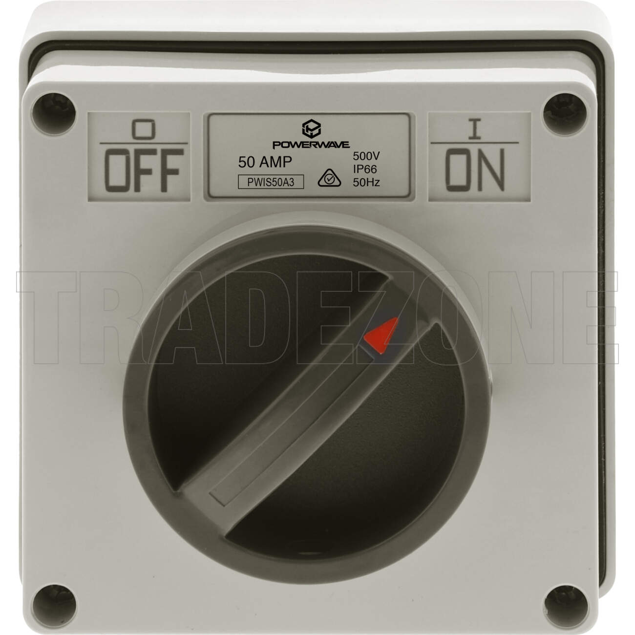 Powerwave 50 Amp 3 Pole IP66 Industrial Isolator Switch - Image 2