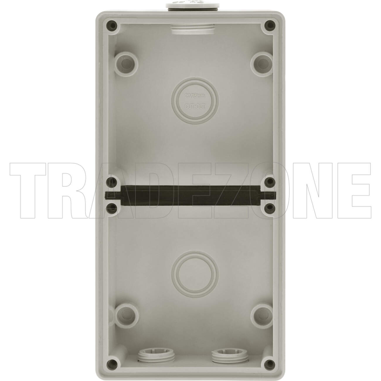 Powerwave 2 Gang Shallow Mounting Enclosure IP66 - Image 2