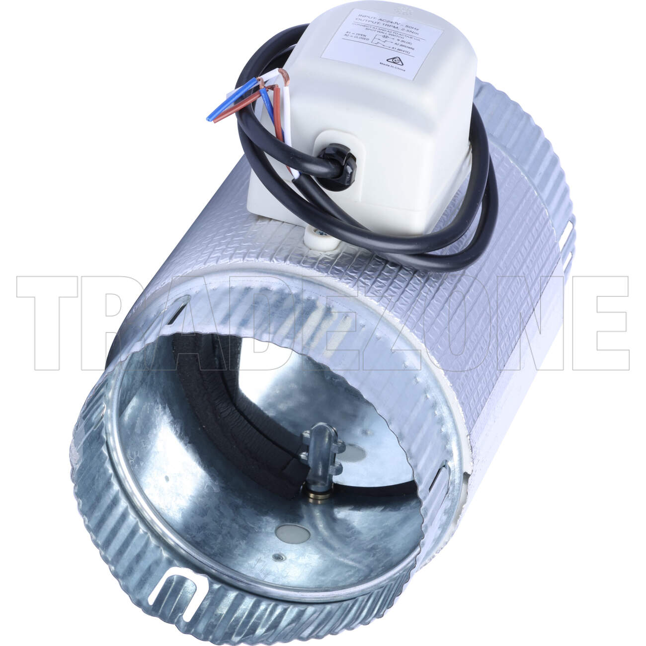 Powerwave Air 200mm DODC Motorised Metal Zone Damper 240 Volt - Image 2