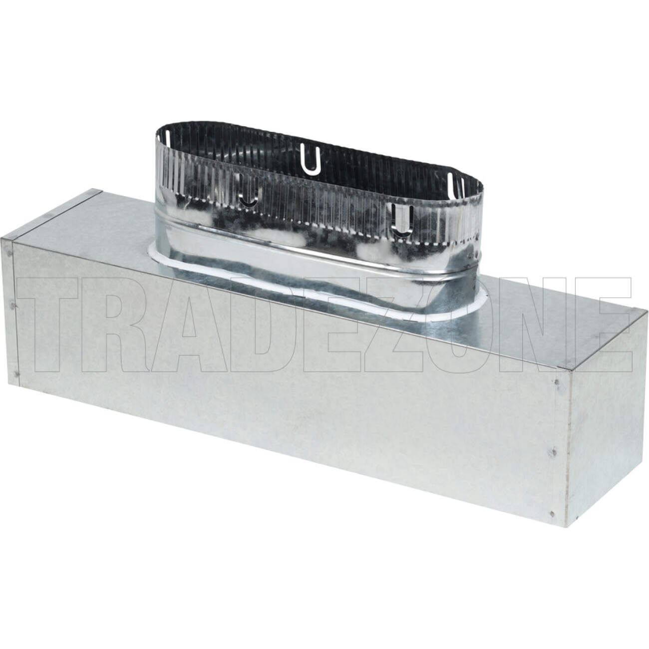 Powerwave 600mm x 150mm Metal Uni Boot with 250mm Spigot (10mm Internally Insulated) - Image 2