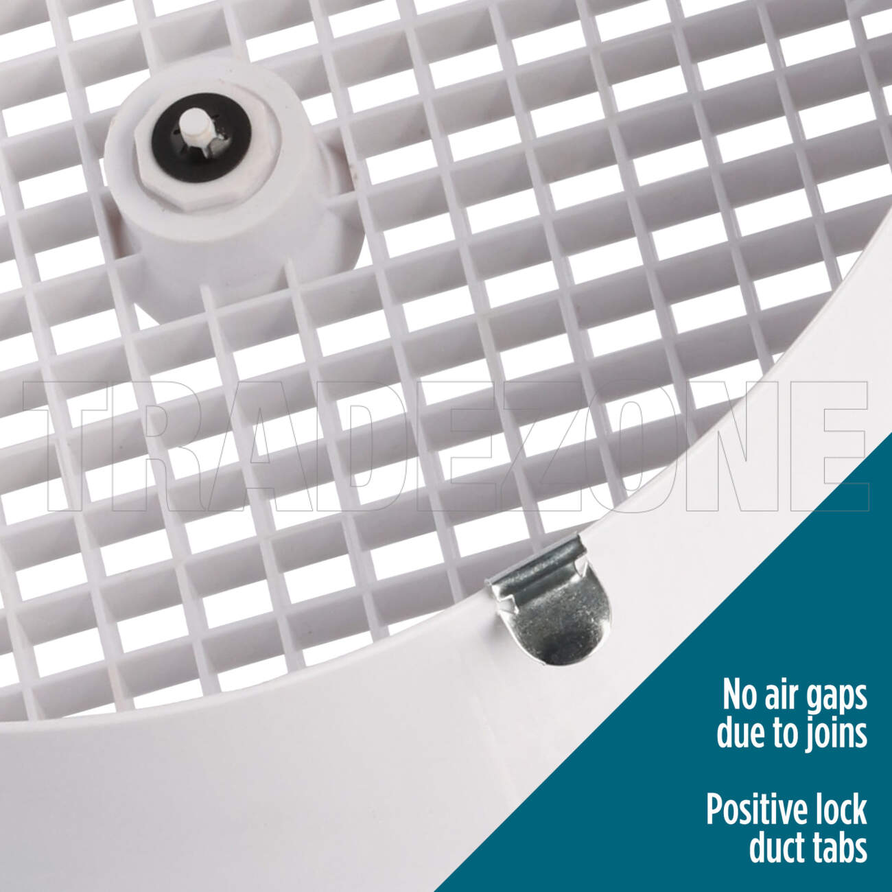 Powerwave Air 200mm Round Plastic Egg Crate Diffuser - Image 2