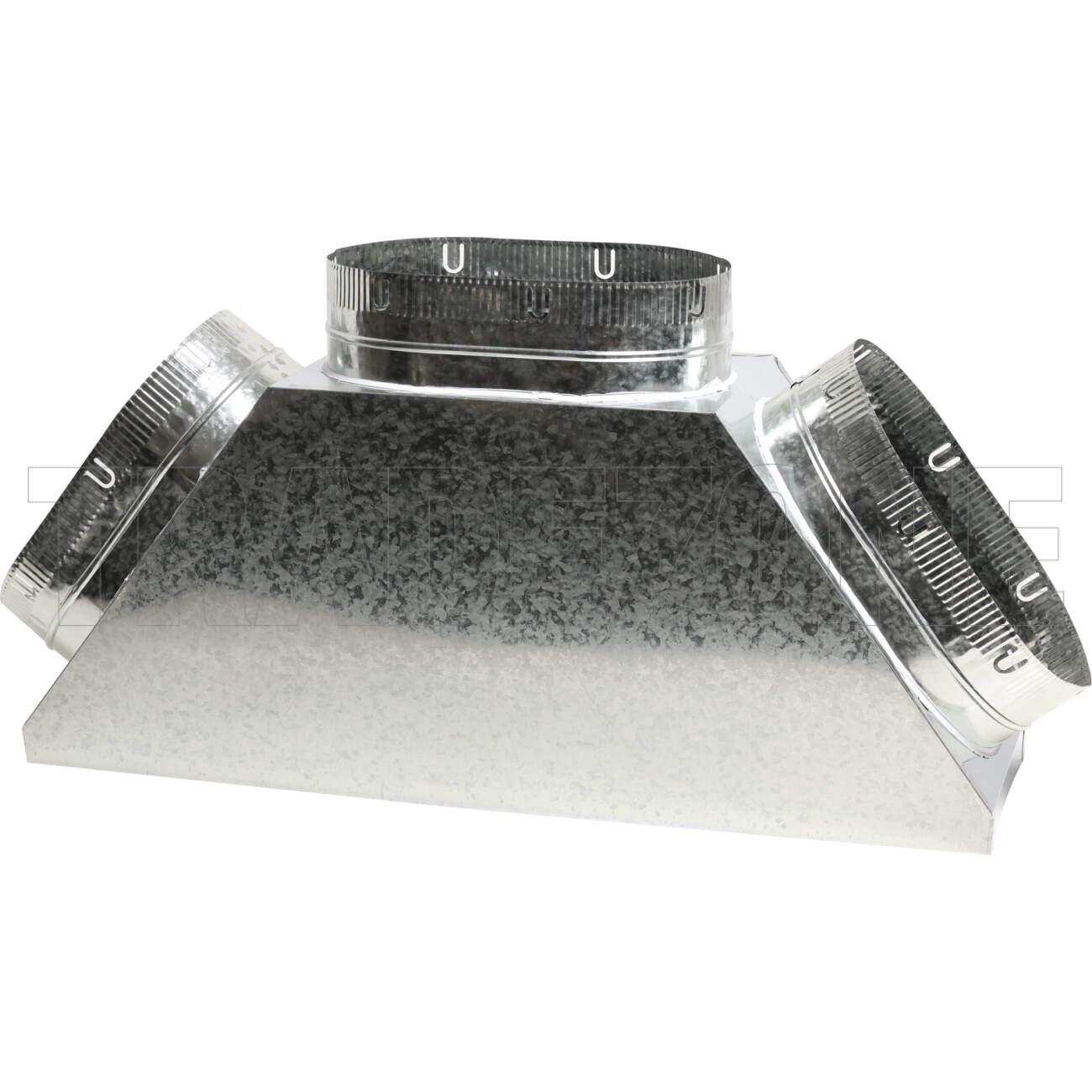 Powerwave Air 965mm x 295mm Supply Air V-Box Plenum with 3 x 350mm Spigot Suitable for Hisense - Image 2