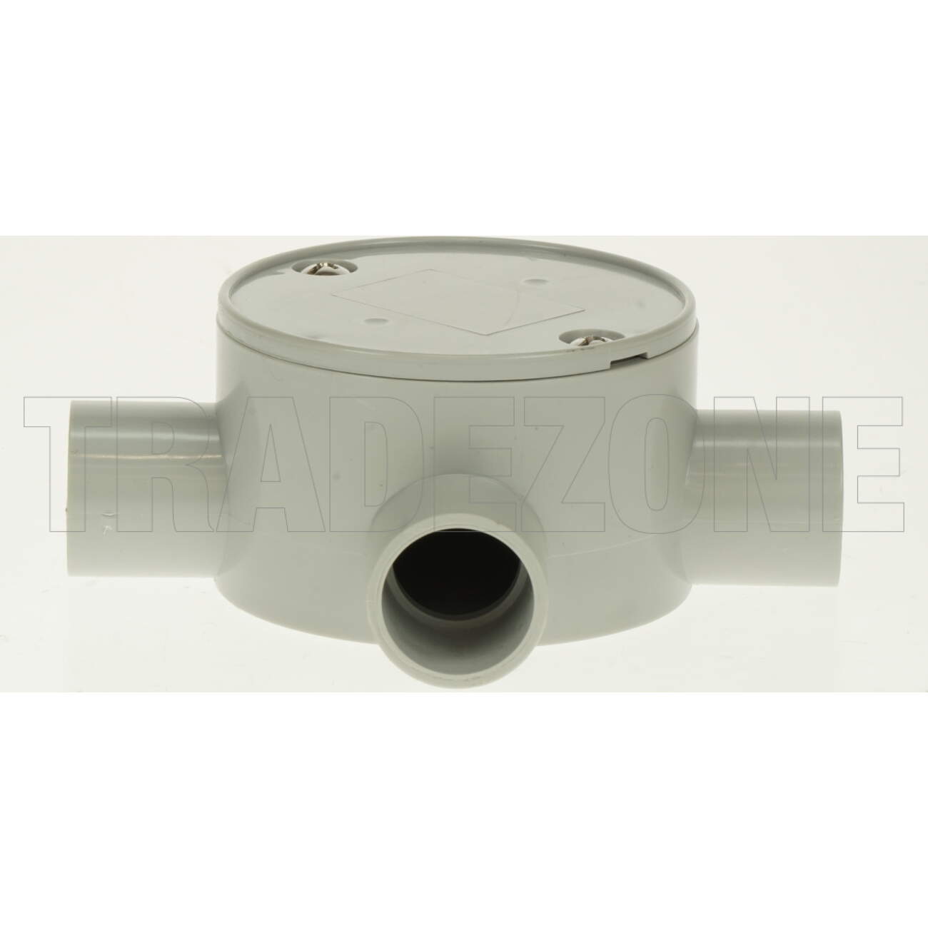 Powerwave 20mm 3 Way Shallow Round Junction Box - Image 2