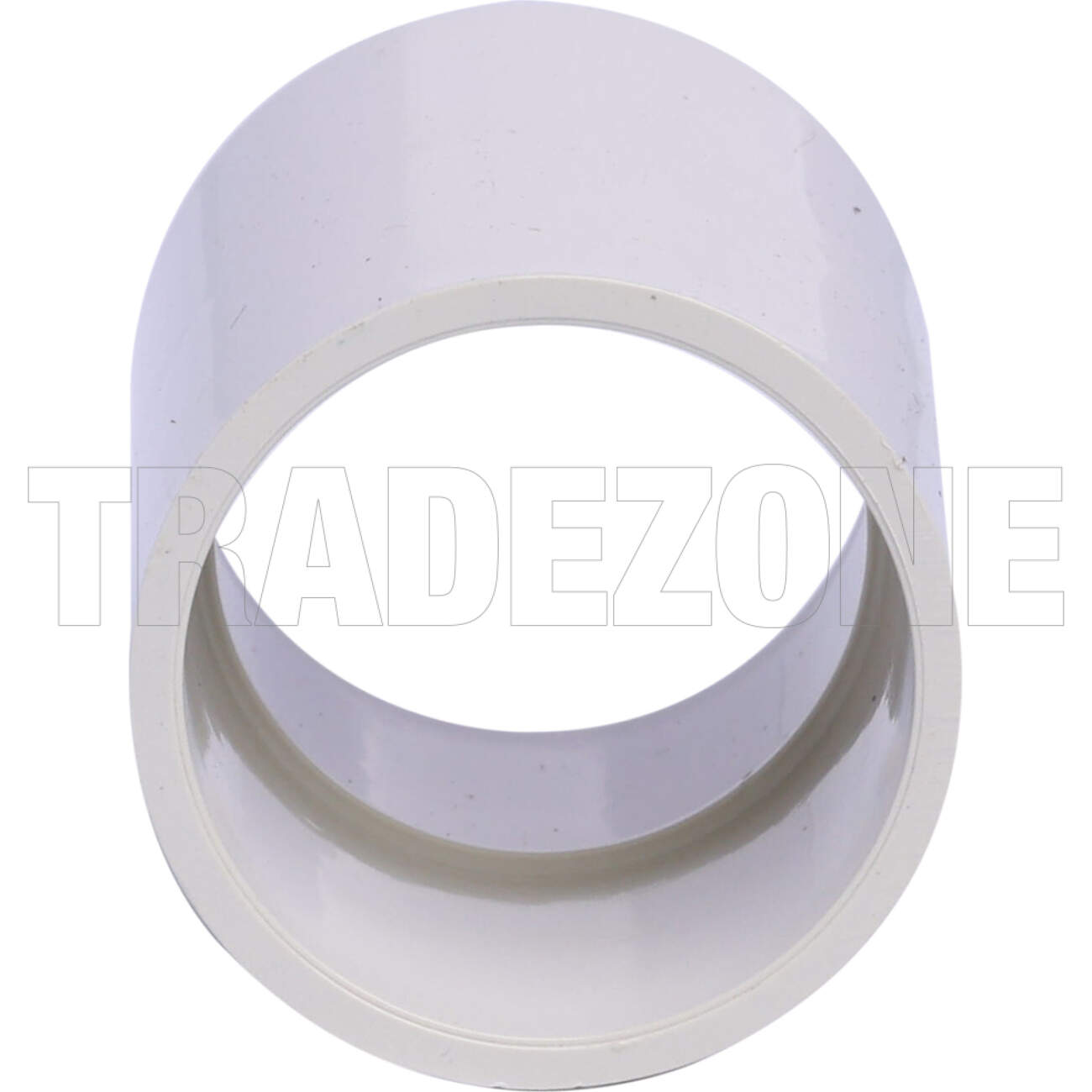 Powerwave 32mm Medium Duty Plain to Plain Conduit Coupling Light Grey - Image 2