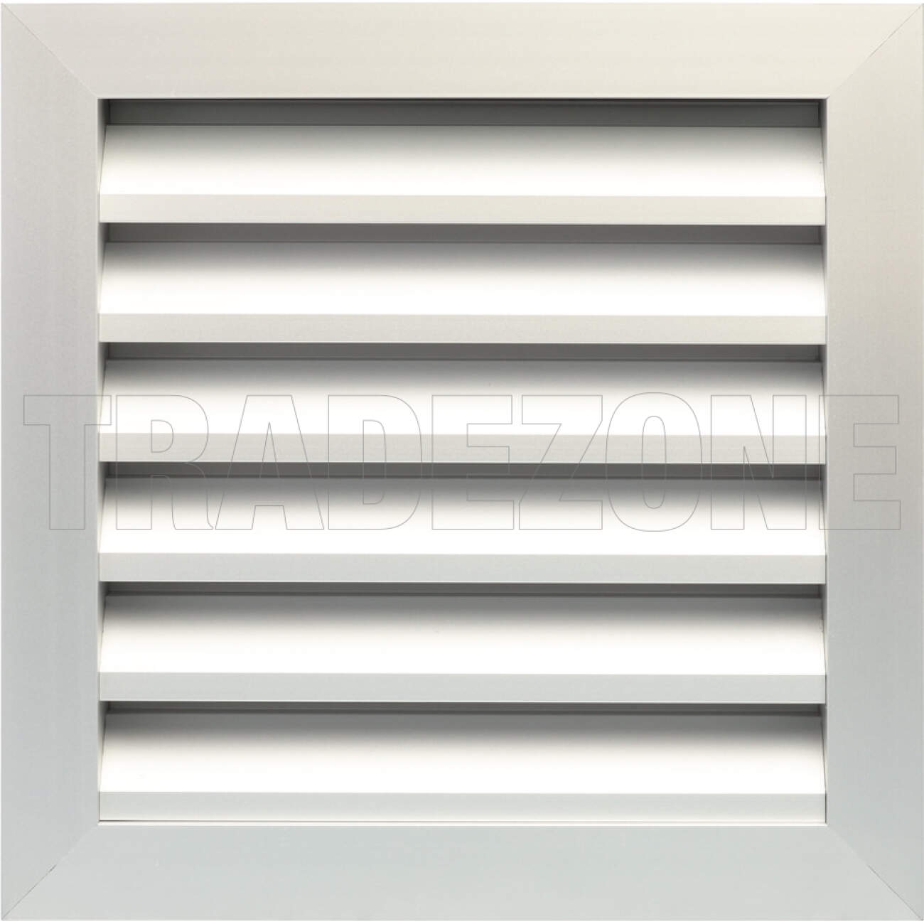 Powerwave Air 250mm x 250mm Weather Louvre Natural Anodized - Image 3