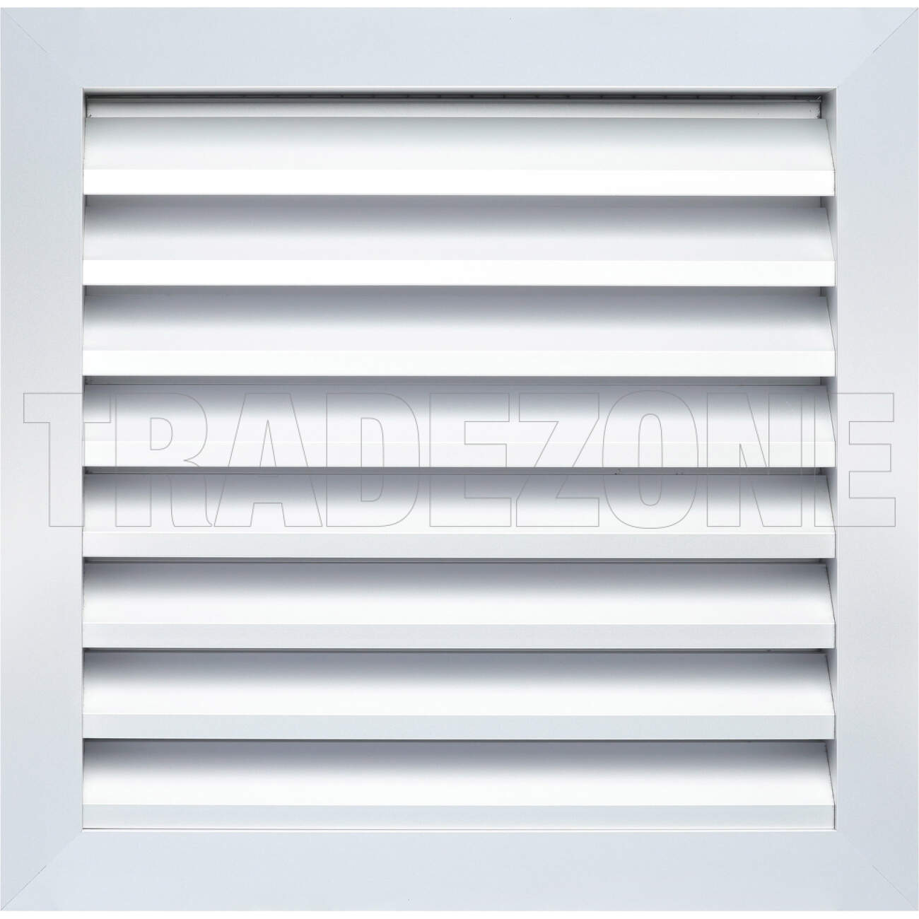 Powerwave Air 300mm x 300mm Weather Louvre Natural Anodized - Image 3