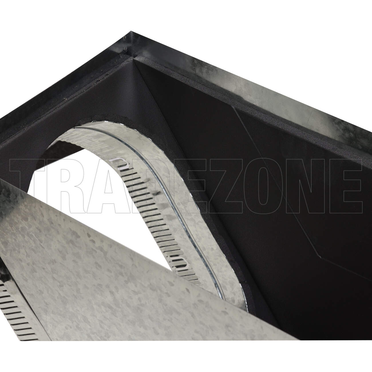 Powerwave Air 965mm x 295mm Supply Air V-Box Plenum with 3 x 350mm Spigot Suitable for Hisense - Image 3