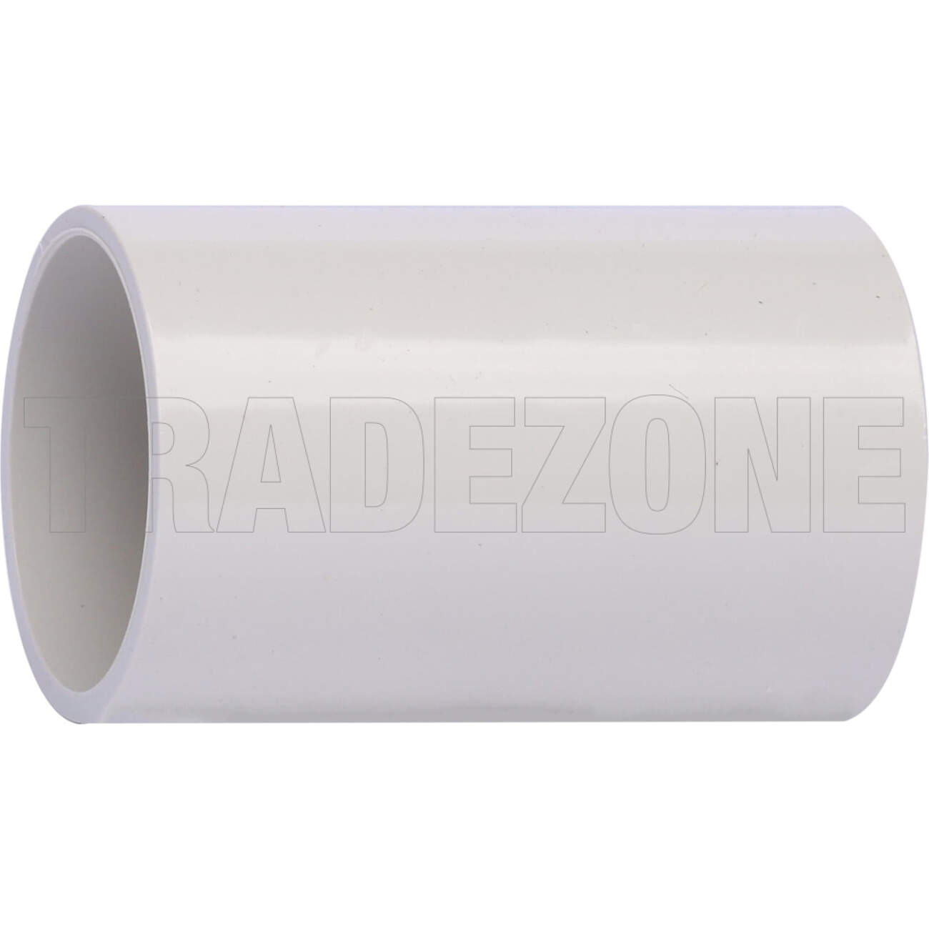 Powerwave 32mm Medium Duty Plain to Plain Conduit Coupling Light Grey - Image 3