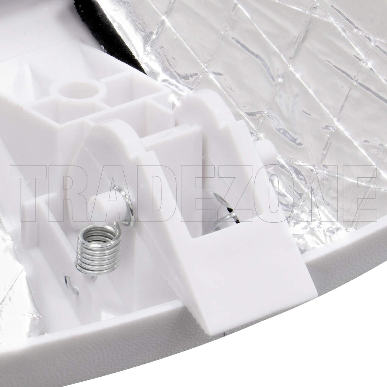 Powerwave Air 200mm Insulated Cone Ceiling Diffuser White - Image 4