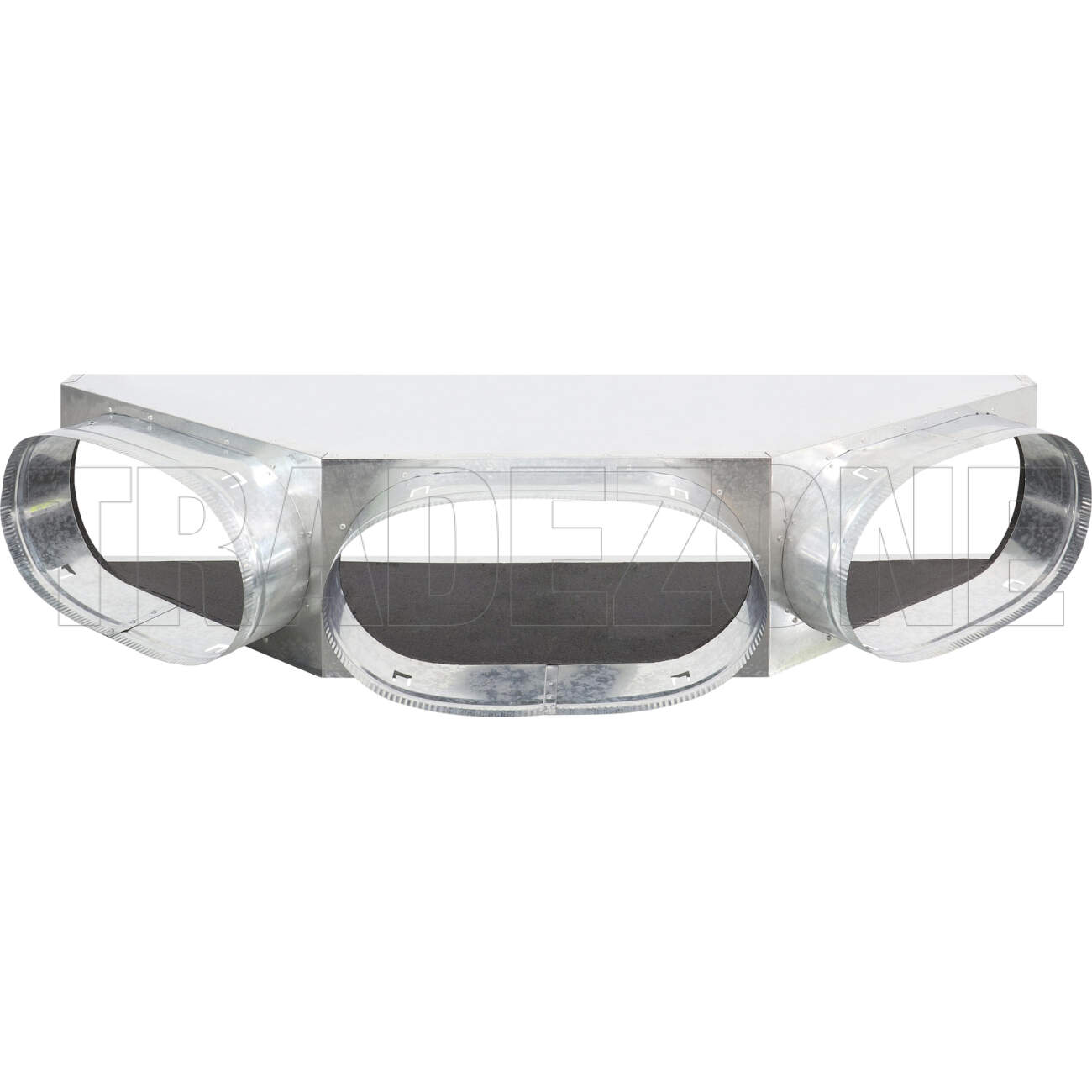 Powerwave Air 1150mm x 250mm Supply Air V-Box Plenum with 3 x 350mm Spigot Suitable for Daikin Models FDYAN125/140/160 & Samsung Models ACT100/120/140/160 & Hisense AUD-125/140/160/180 - Image 4