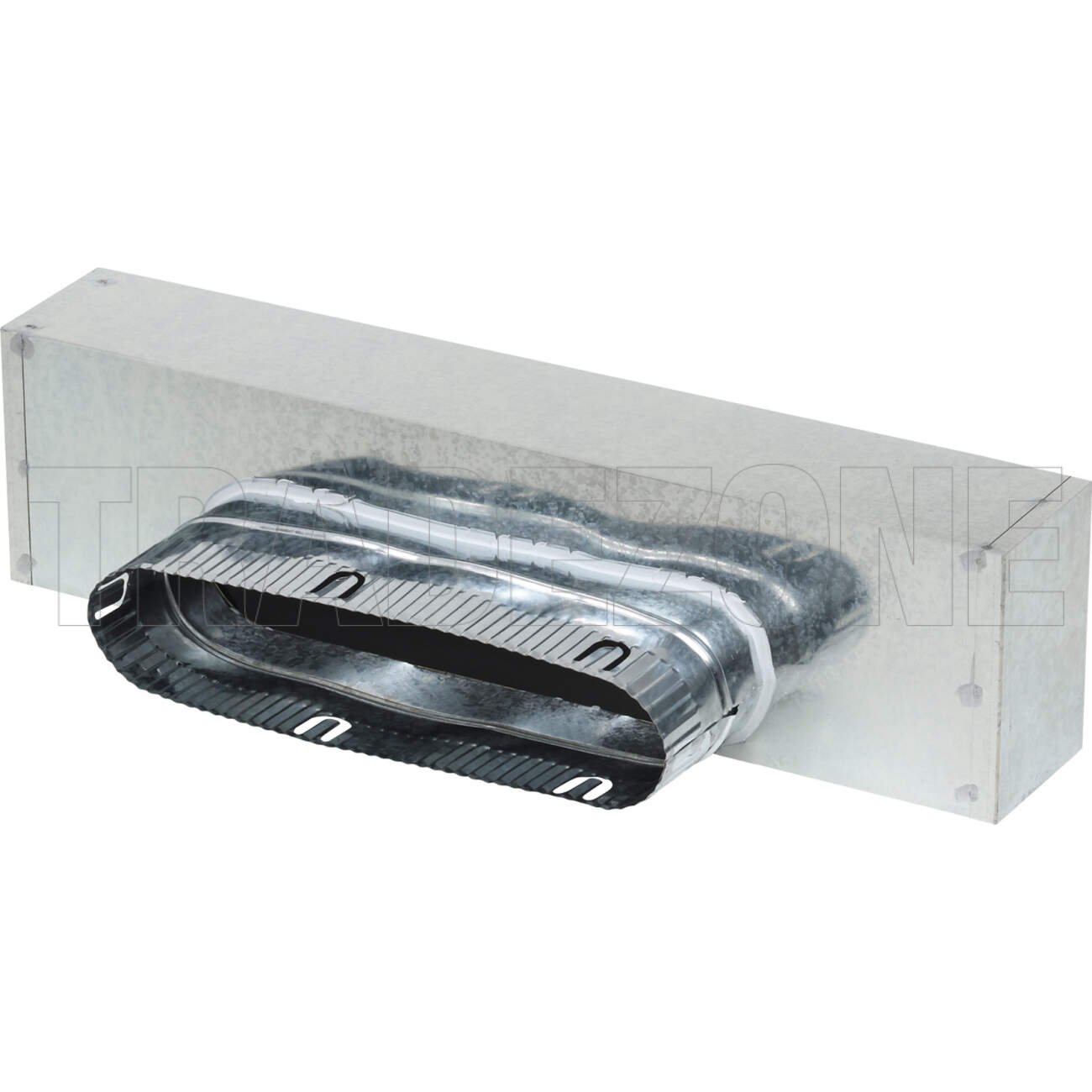 Powerwave 600mm x 150mm Metal Uni Boot with 250mm Spigot (10mm Internally Insulated) - Image 4