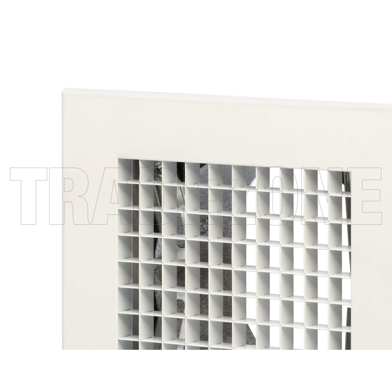 Powerwave Air 150mm x 150mm Egg Crate Grille with 150mm Neck Adaptor & Fixing Clips - Image 4