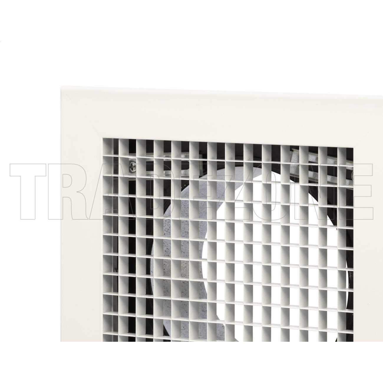 Powerwave Air 200mm x 200mm Egg Crate Grille with 150mm Neck Adaptor & Fixing Clips - Image 4
