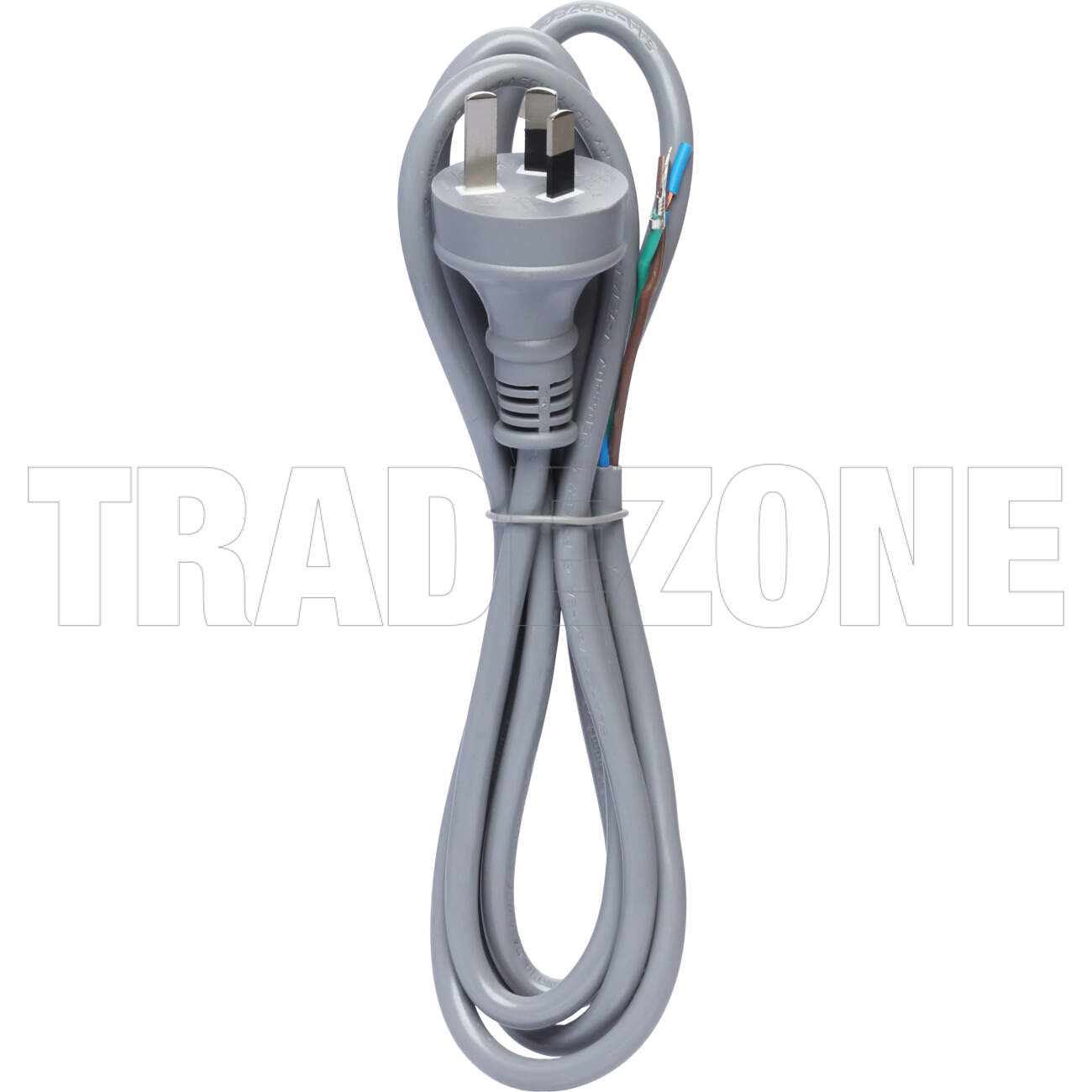 Powerwave 10 Amp 1.7 Metre 3 Core Flex & Plug Grey - Image 4