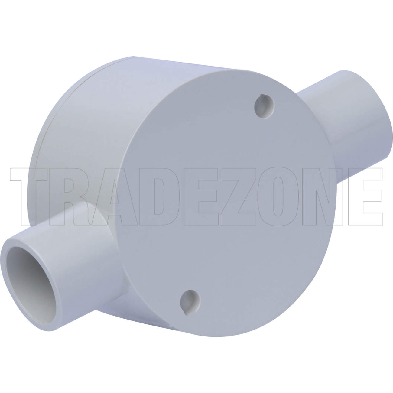 Powerwave 20mm 2 Way Shallow Round Junction Box Light Grey - Image 4
