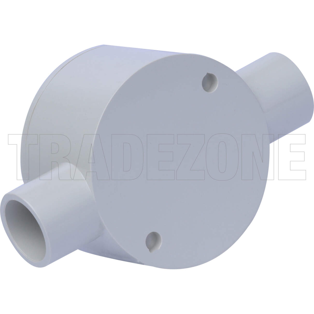 Powerwave 25mm 2 Way Shallow Round Junction Box Light Grey - Image 4