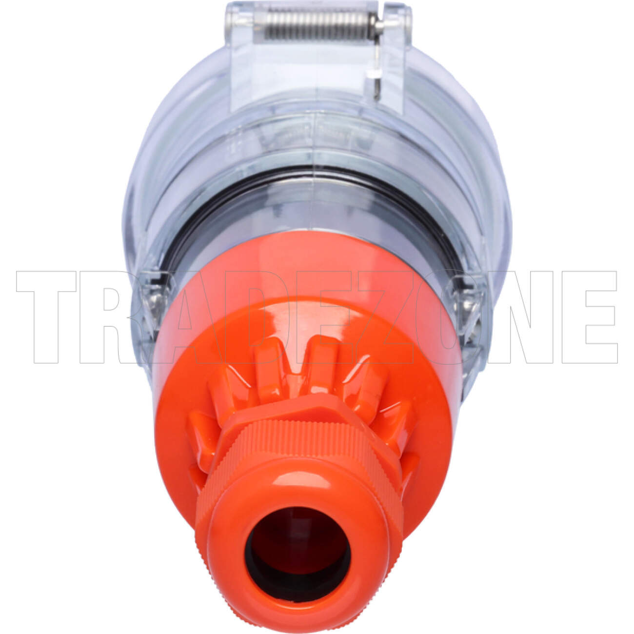 Powerwave 10 Amp 3 Phase 4 Round Pins IP66 Industrial Straight Extension Socket Orange - Image 4