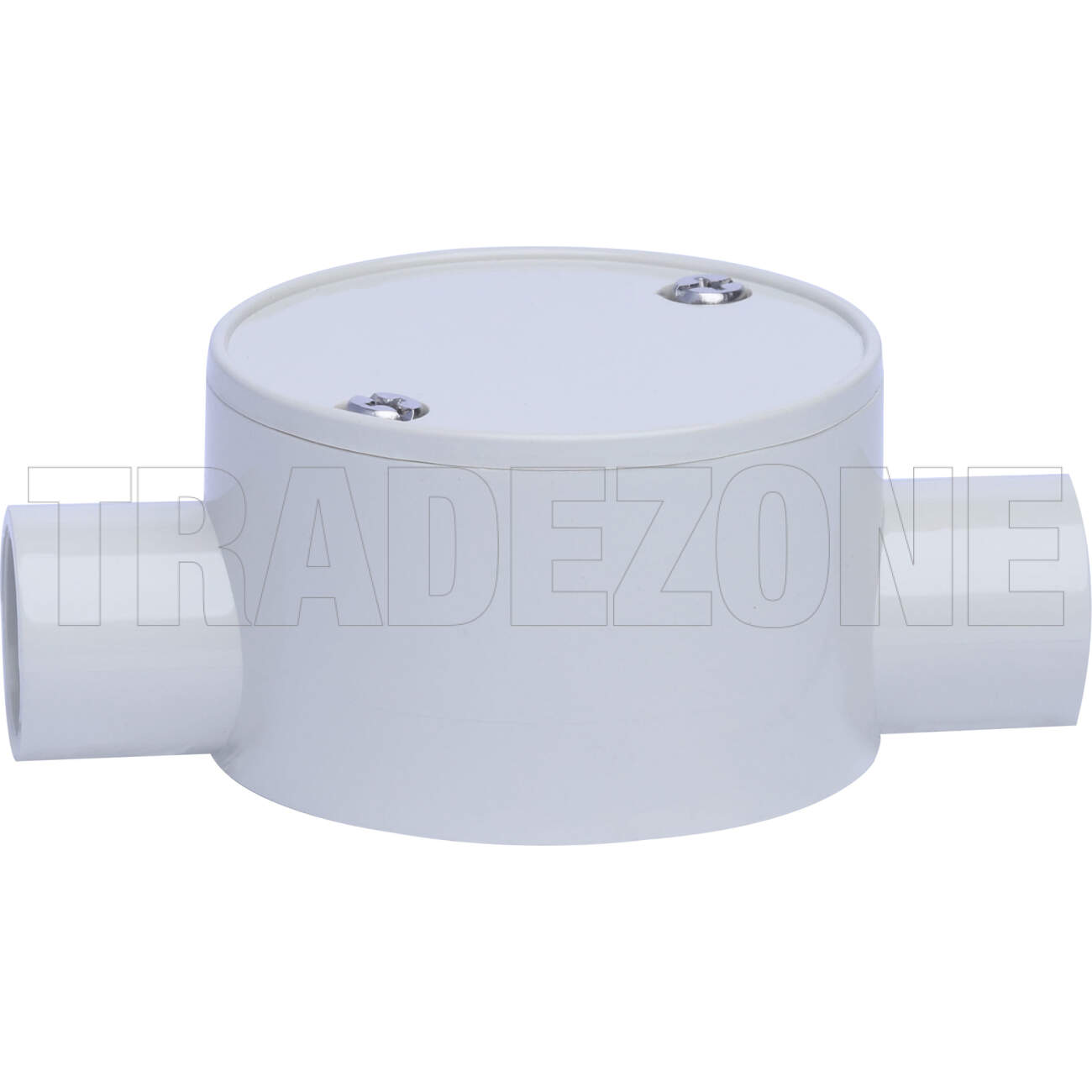 Powerwave 20mm 2 Way Shallow Round Junction Box Light Grey - Image 5