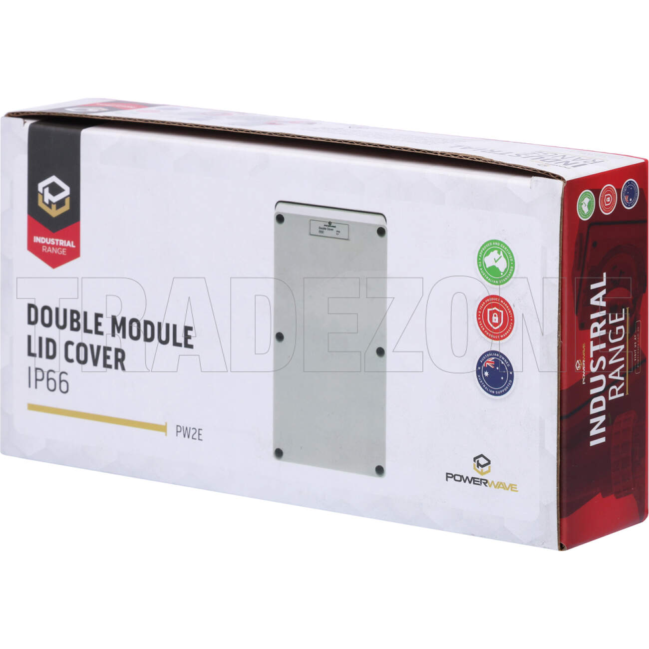 Powerwave Double Module Lid Cover Grey - Image 5