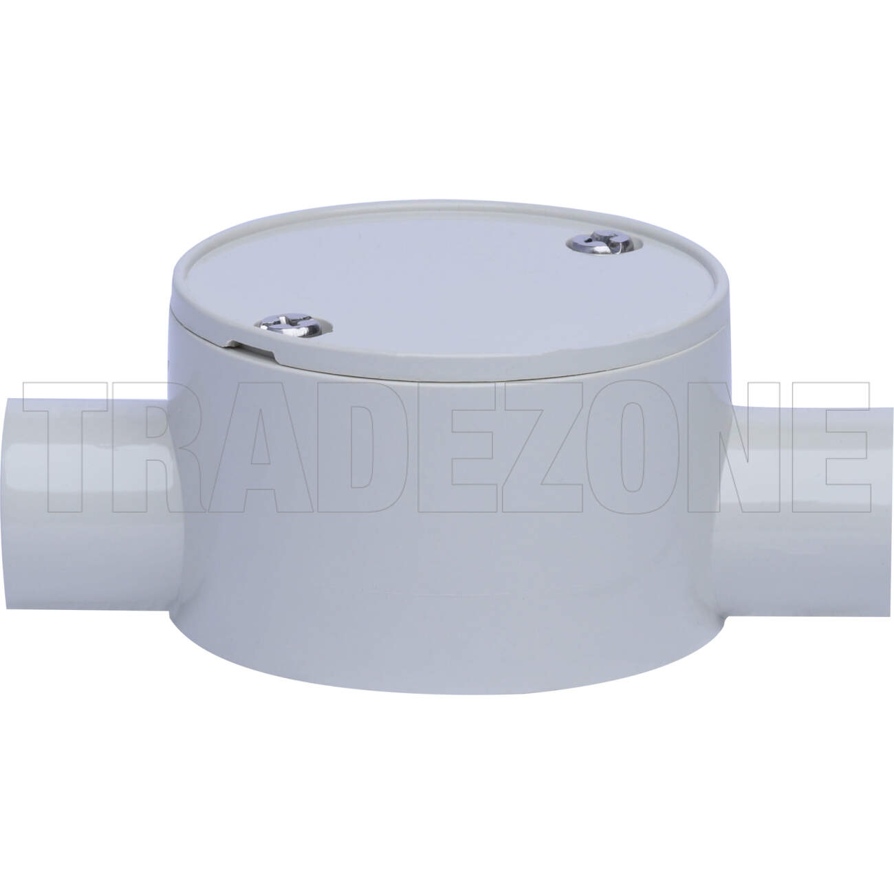 Powerwave 25mm 2 Way Shallow Round Junction Box Light Grey - Image 5